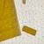 Yellow georgette embroidered unstitched dressmaterials 3 pair top bottom dupptaa