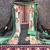 Indigo cotton embroidered unstitched dressmaterials 3 pair top bottom dupptaa