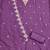 Mauve cotton embroidered unstitched dressmaterials 3 pair top bottom dupptaa