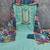 Sky cotton embroidered unstitched dressmaterials 3 pair top bottom dupptaa