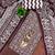 Brown cotton embroidered unstitched dressmaterials 3 pair top bottom dupptaa