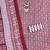Maroon cotton embroidered unstitched dressmaterials 3 pair top bottom dupptaa