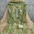 green cotton blend embroidered unstitched dressmaterials 3 pair top bottom dupptaa