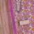 pink cotton blend embroidered unstitched dressmaterials 3 pair top bottom dupptaa