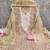 pink cotton blend embroidered unstitched dressmaterials 3 pair top bottom dupptaa