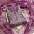 wine organza embroidered unstitched dressmaterials 3 pair top bottom dupptaa