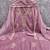 lavender organza embroidered unstitched dressmaterials 3 pair top bottom dupptaa