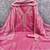 pink organza embroidered unstitched dressmaterials 3 pair top bottom dupptaa