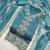 sky organza embroidered unstitched dressmaterials 3 pair top bottom dupptaa