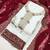 maroon georgette embroidered unstitched dressmaterials 3 pair top bottom dupptaa
