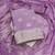 purple georgette embroidered unstitched dressmaterials 3 pair top bottom dupptaa
