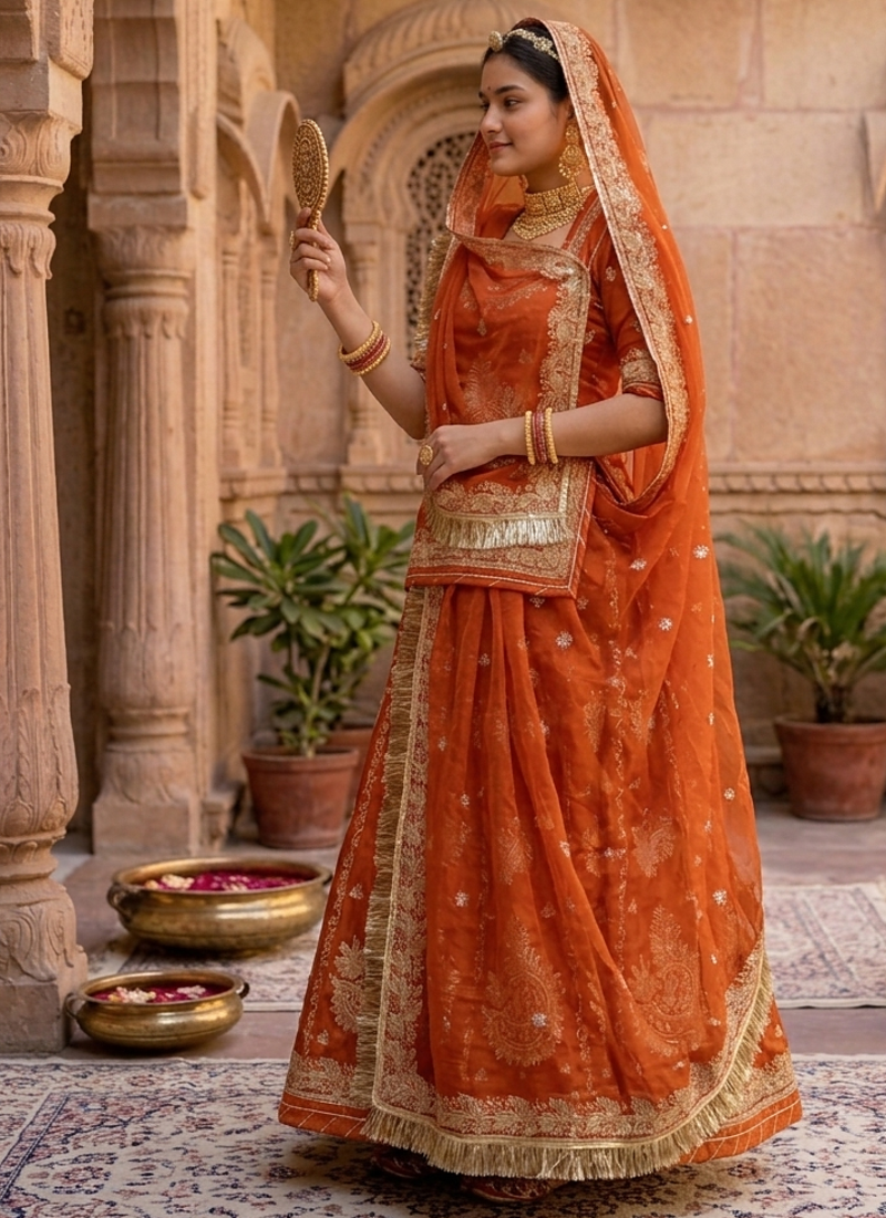 new designer royal indian poshak lehanga 