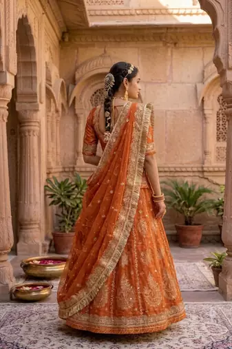 new designer royal indian poshak lehanga 