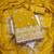 yellow georgette embroidered unstitched dressmaterials 3 pair top bottom dupptaa