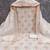 White chanderi  embroidered unstitched dressmaterials 3 pair top bottom dupptaa