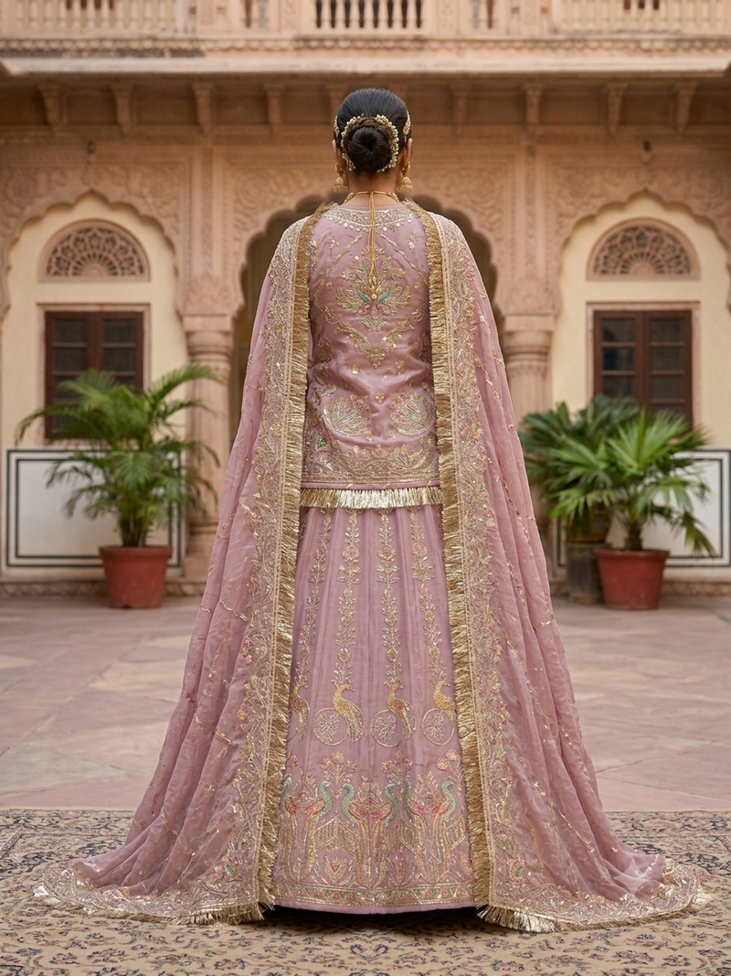 ew designer tradiona royal poshank lehanga indian