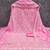 Pink georette  embroidered unstitched dressmaterials 3 pair top bottom dupptaa