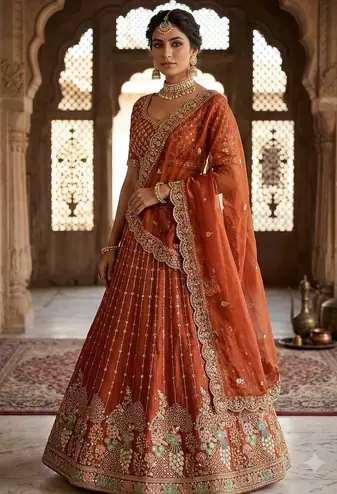 new designer party wear indian and pakistani lehanga dress 