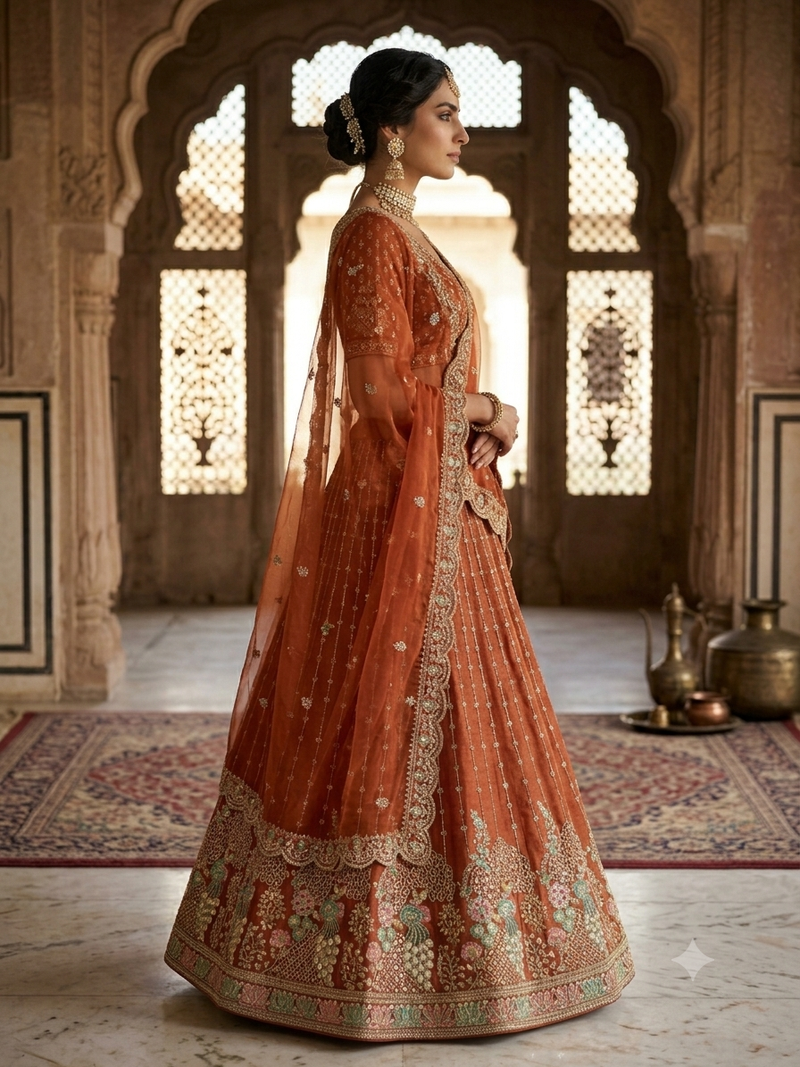 new designer party wear indian and pakistani lehanga dress 