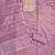 Lavender silk embroidered unstitched dressmaterials 3 pair top bottom dupptaa