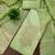 Green silk  embroidered unstitched dressmaterials 3 pair top bottom dupptaa
