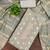 grey silk embroidered unstitched dressmaterials 3 pair top bottom dupptaa