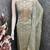 grey silk embroidered unstitched dressmaterials 3 pair top bottom dupptaa