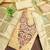 Yellow silk embroidered unstitched dressmaterials 3 pair top bottom dupptaa