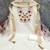 White silk embroidered unstitched dressmaterials 3 pair top bottom dupptaa