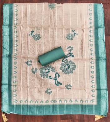 Sky silk embroidered unstitched dressmaterials 3 pair top bottom dupptaa 2
