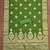 Green silk  embroidered unstitched dressmaterials 3 pair top bottom dupptaa