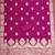 Pink silk  embroidered unstitched dressmaterials 3 pair top bottom dupptaa