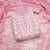Pink chanderi  embroidered unstitched dressmaterials 3 pair top bottom dupptaa