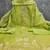 Green silk  embroidered unstitched dressmaterials 3 pair top bottom dupptaa