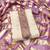 Lavender silk embroidered unstitched dressmaterials 3 pair top bottom dupptaa