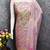 Lavender chanderi embroidered unstitched dressmaterials 3 pair top bottom dupptaa