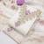 Lavender chanderi embroidered unstitched dressmaterials 3 pair top bottom dupptaa