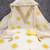 Yellow chanderi embroidered unstitched dressmaterials 3 pair top bottom dupptaa