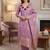 Lavender silk embroidered unstitched dressmaterials 3 pair top bottom dupptaa