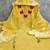 Yellow silk embroidered unstitched dressmaterials 3 pair top bottom dupptaa