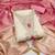 Pink silk  embroidered unstitched dressmaterials 3 pair top bottom dupptaa