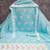 Sky chanderi embroidered unstitched dressmaterials 3 pair top bottom dupptaa