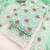 Green chanderi  embroidered unstitched dressmaterials 3 pair top bottom dupptaa