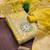 Mustard silk embroidered unstitched dressmaterials 3 pair top bottom dupptaa