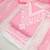 Pink chanderi  embroidered unstitched dressmaterials 3 pair top bottom dupptaa