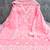 Pink chanderi  embroidered unstitched dressmaterials 3 pair top bottom dupptaa