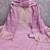 Lavender silk embroidered unstitched dressmaterials 3 pair top bottom dupptaa