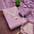 Lavender chanderi embroidered unstitched dressmaterials 3 pair top bottom dupptaa
