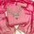 Pink chanderi  embroidered unstitched dressmaterials 3 pair top bottom dupptaa