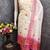 Pink silk  embroidered unstitched dressmaterials 3 pair top bottom dupptaa